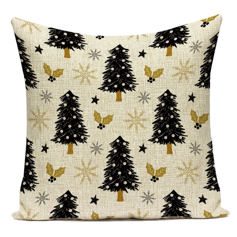 

Чехол для подушки LSQDVQ с тропическими листьями 45x45 см