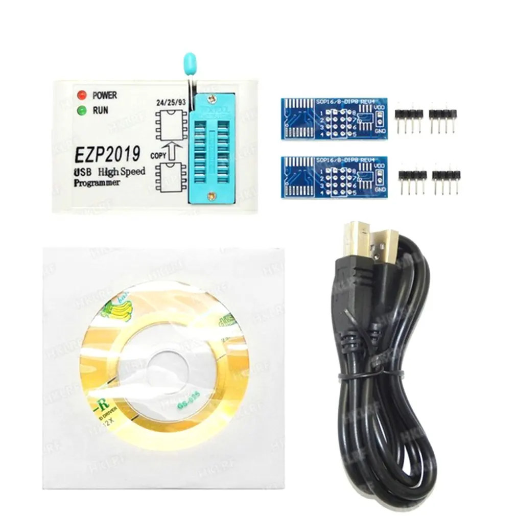 

EZP2019 Seat Suit High Speed Usb SPI Programmer Support 24 25 93 25 Flash Memory BIOS Chip Slot Accessories