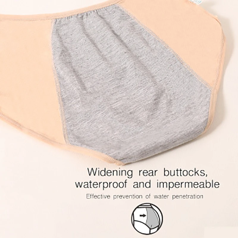 Queenral 3 шт./лот трусы женские нижнее белье женское стринги трусики менструальные