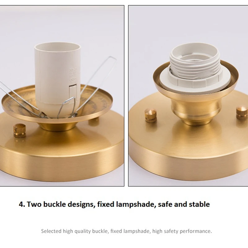 LukLoy Классический Медный потолочный коридор лампы выход на балкон ретро белые