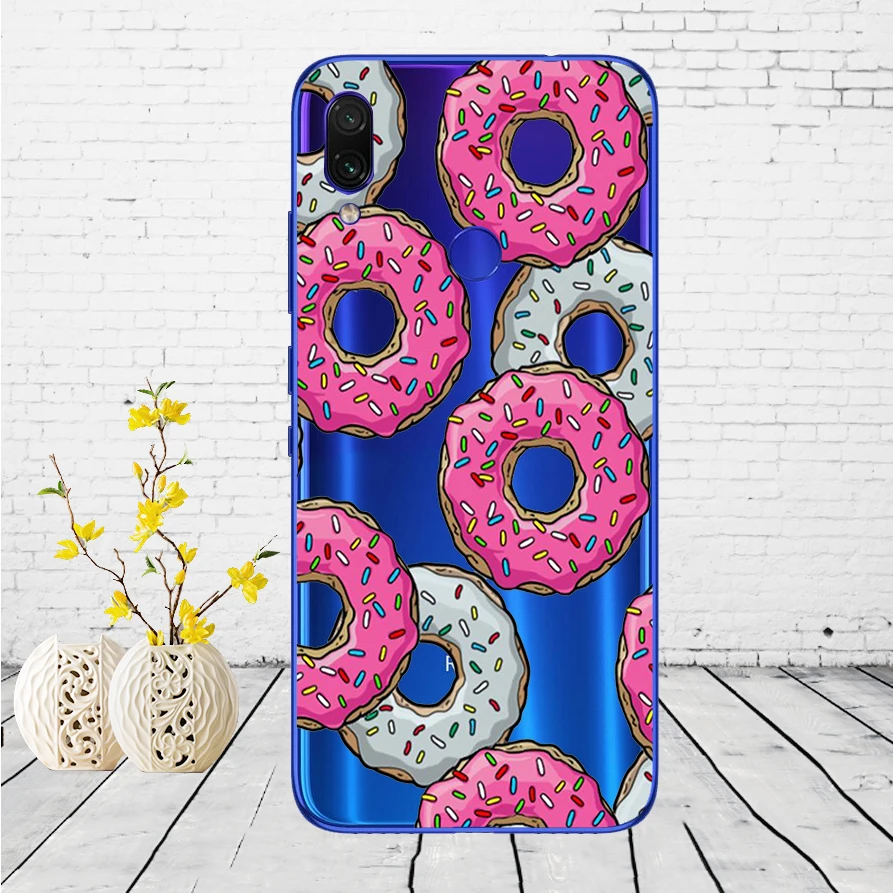 C39 Чехол для Xiaomi Redmi Note 7, силиконовый чехол для Xiaomi Redmi Note 7, задняя крышка, чехол для Redmi Note 7, чехол для телефона - Цвет: C39