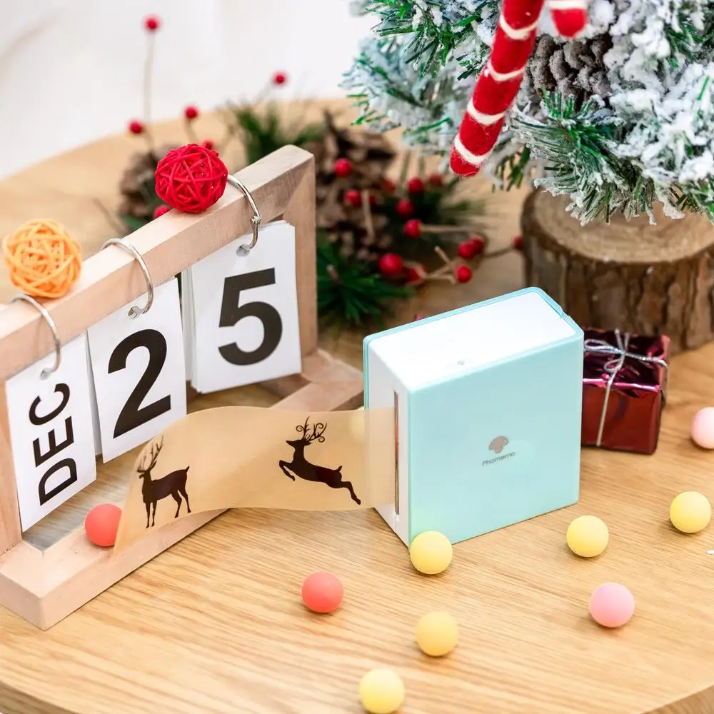 Термобумага Phomemo печать наклеек самоклеящаяся фотобумага рулон бумаги для