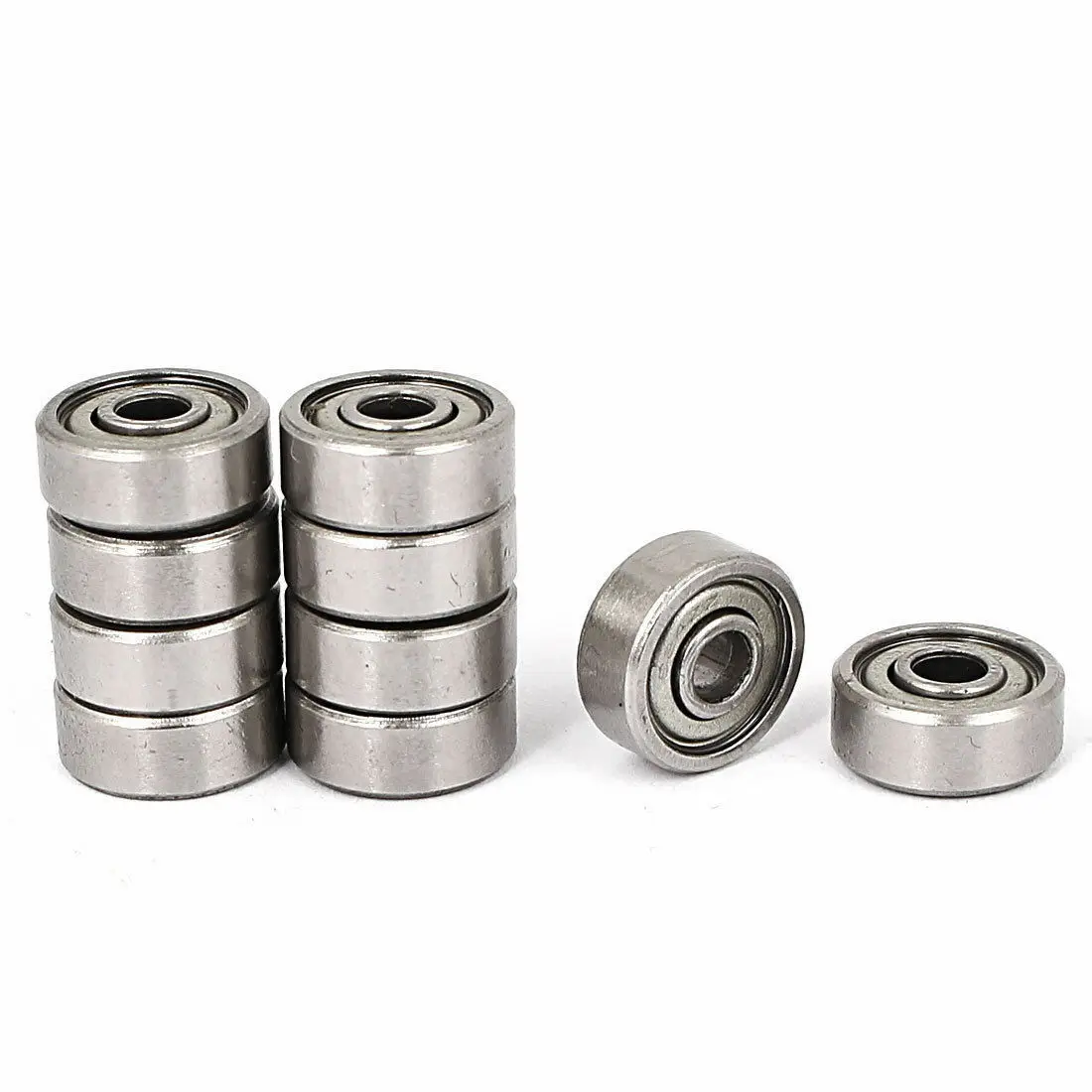 

10 Pcs 624zz 4mm x 13mm x 5mm Sealed Flanged Shielded Ball Bearing