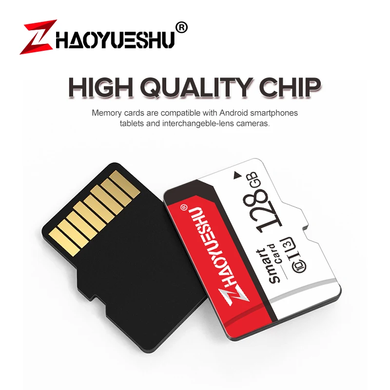Карта micro SD/TF класса 10, высокоскоростная карта памяти, 128 ГБ, 64 ГБ, 32 ГБ, 16 ГБ, 8 ГБ, флеш-карта для мобильных телефонов и регистраторов вождения