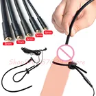 Электрический уретральный катетер-расширитель, заглушка для пениса, кольцо на член, стимуляция конского глаза, БДСМ, мужские секс-игрушки, аксессуары