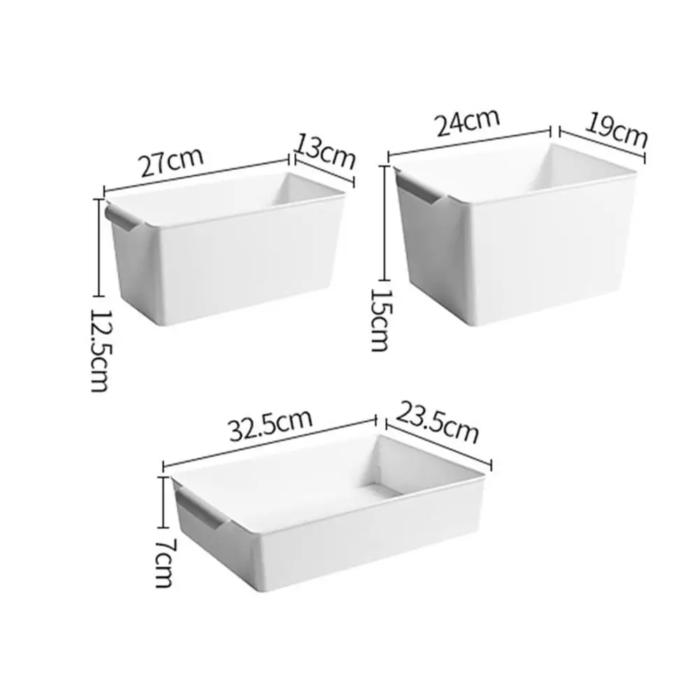 

Plastic Box Case Kitchen Cabinet Storage Containers Spice Organizer Desketop Sundries Storage Box Home Refrigerator Organizer