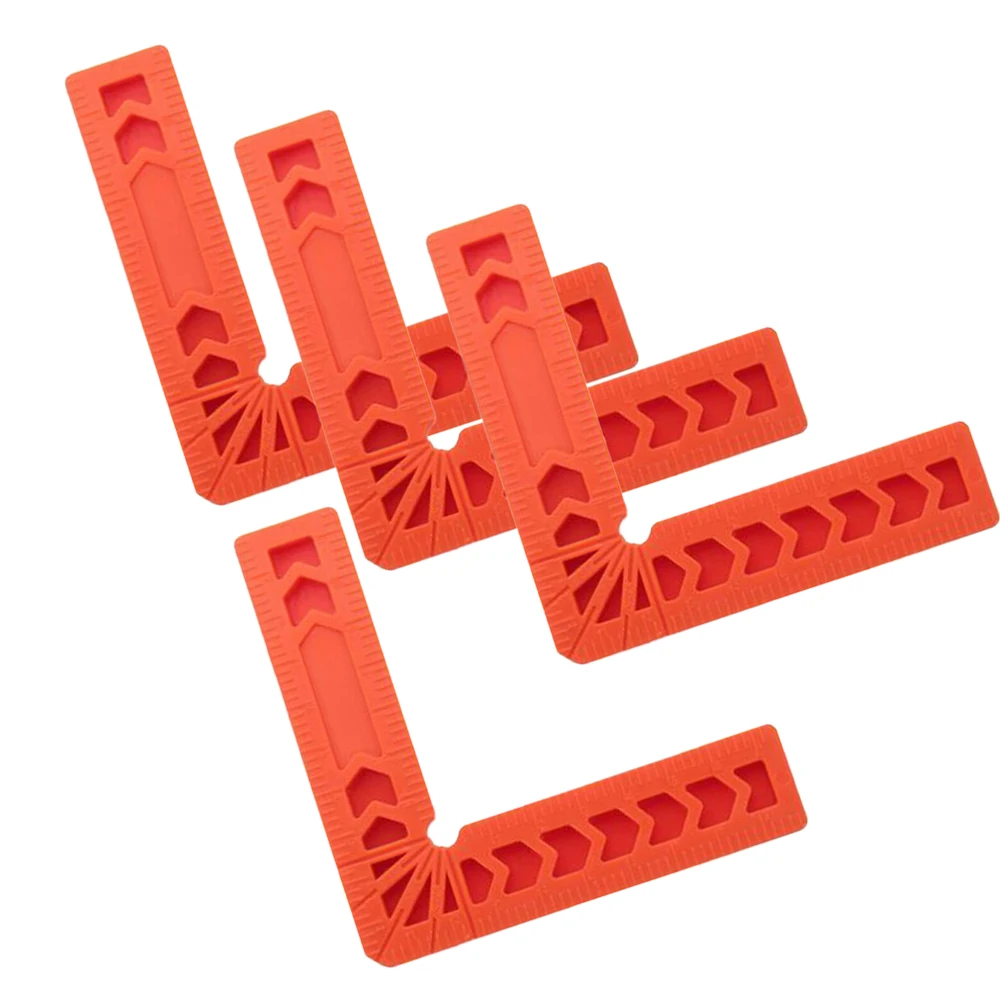 4 шт. 90 градусов зажимы дюйма L форма квадратная прямоугольная рамка пластиковая