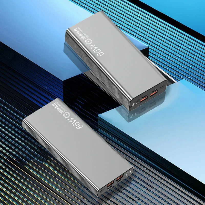 power bank 20000mah 66w super fast charge for xiaomi huawei iphone external battery portable charger auxiliary battery powerbank free global shipping