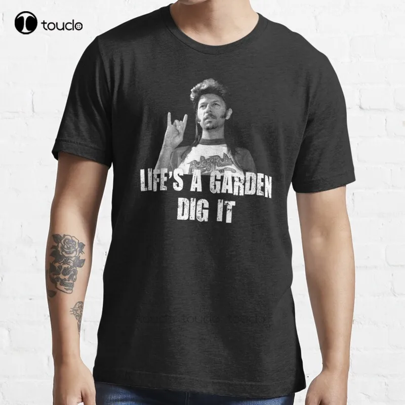 

Футболка Life'S A Garden Dig It, хлопковая Мужская футболка
