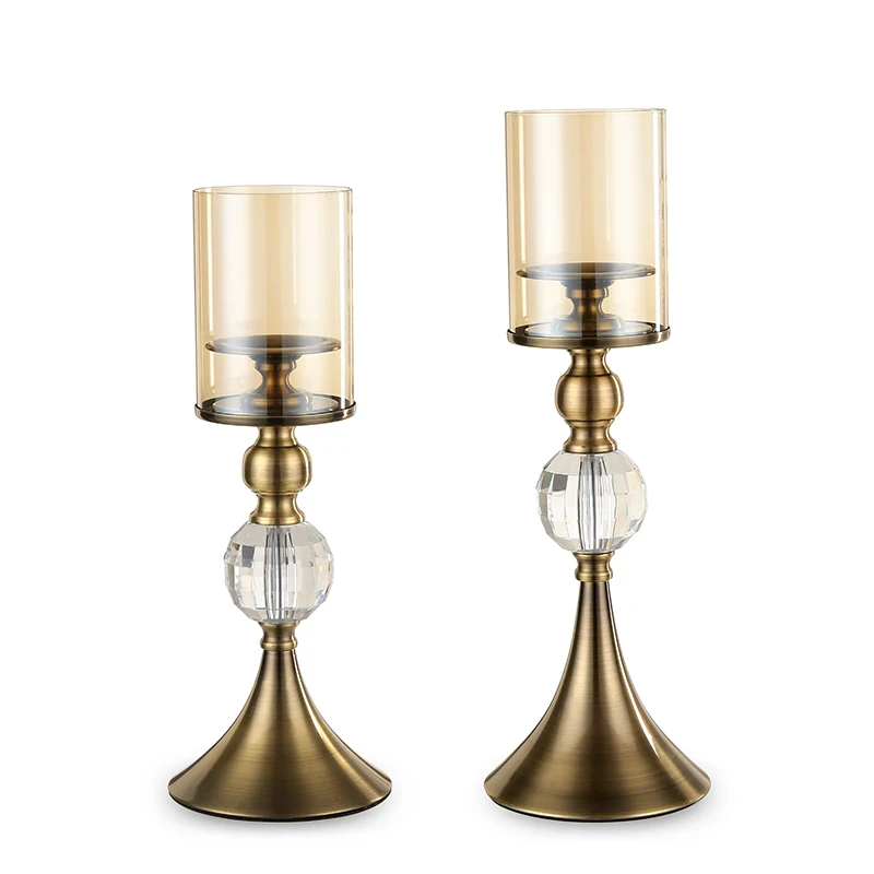 

European Romantic Candle Holders Dinner Modern Simple Home Living Room Wedding Centerpieces Lantern Decorations Bb50