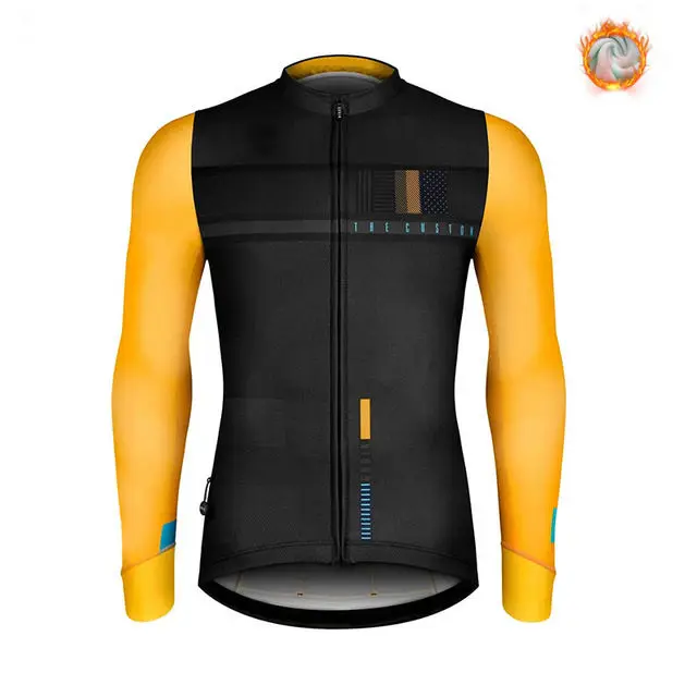 cycling jersey 11 Зимний шерстяной костюм для велоспорта, мужской костюм для велоспорта, уличная спортивная одежда, форма для горного велосипеда, комплект для триатлона, гобайка - Цвет: cycling jersey 11