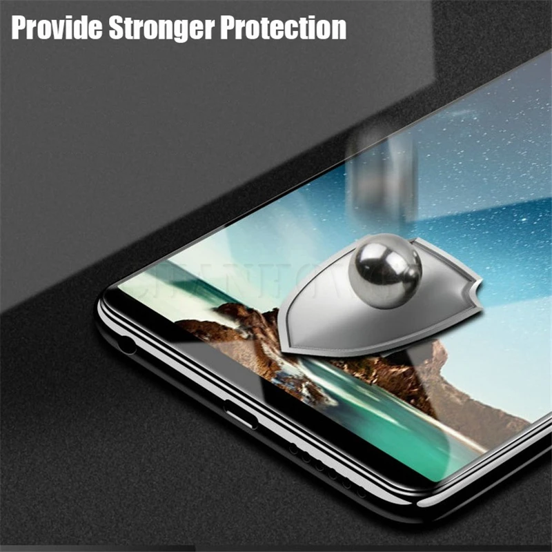 2X двойное закаленное стекло для Huawei Y5 Y6 Y7 Pro Y9 Prime 2019 защита экрана 2018 защитная