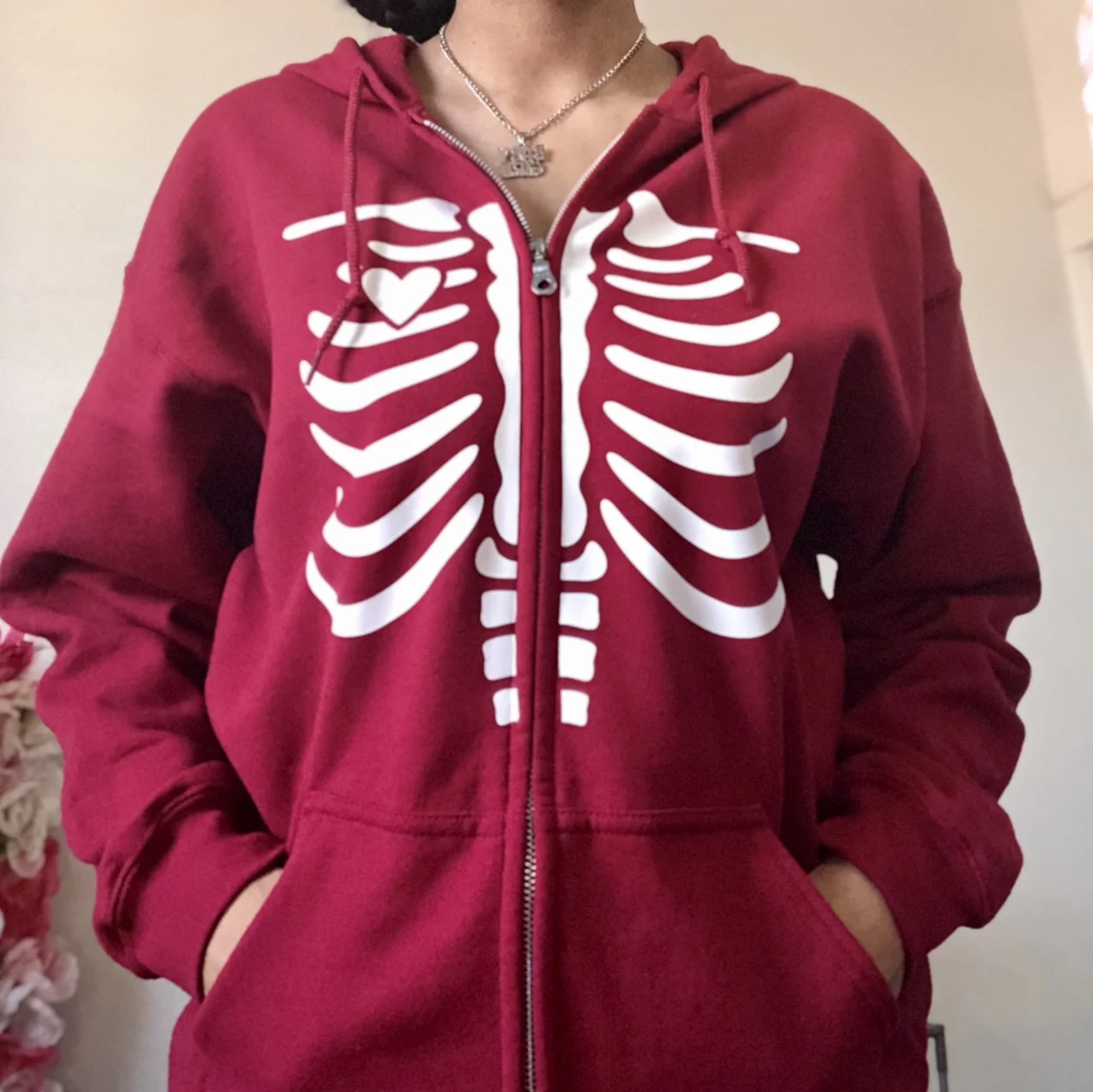 

2021 New Hoodies Gothic Sweatshirt Long Sleeve Zipper Hoodies Women Cotton Coat Harajuku Streetwear Aesthetic Hip Hop Tops