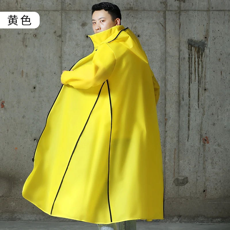 

Adult Bike Long Outdoors Raincoat Women Hiking Plastic Impermeable Poncho Motorcycle Gabardina Mujer Ladies Raincoats KK60YY