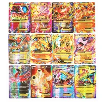 pokemon game cards toys mega ex english version no repeat shining battle carte trading collection card kids toys gifts