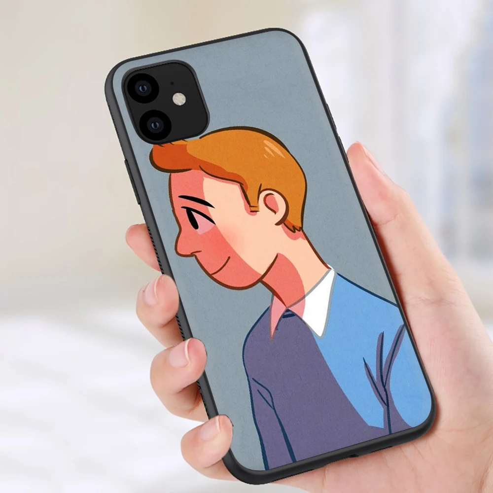Забавный Мягкий силиконовый чехол для телефона чехол для iPhone 5 5S SE 6 6S 7 8 plus X XR XS 11 Pro Max - Цвет: B11