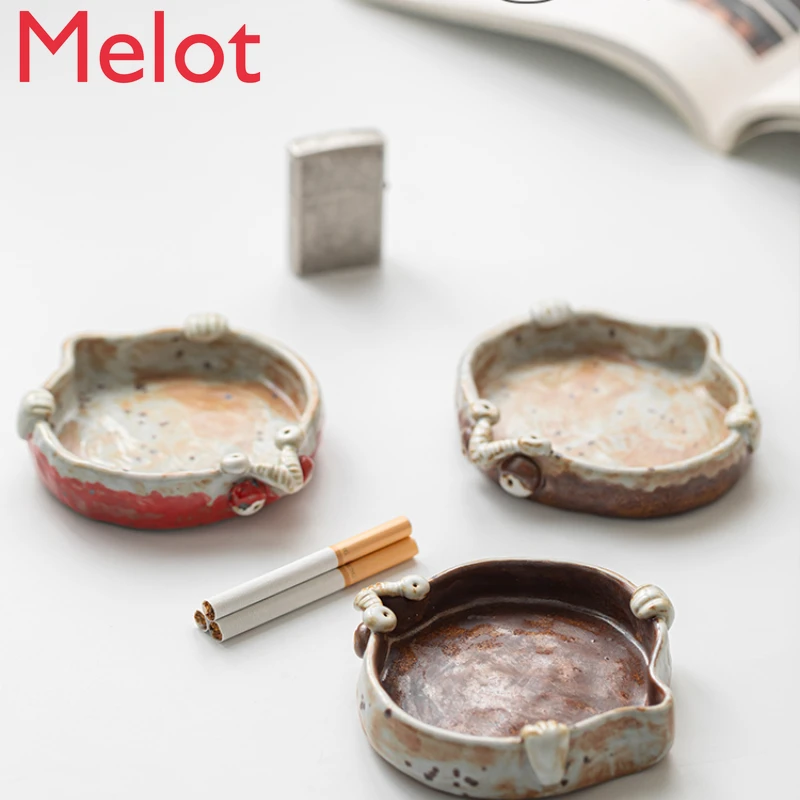 

Little Ceramic Ashtray Creative Personality Trendy Style Spoof Sexy Cute Household Living Room Car