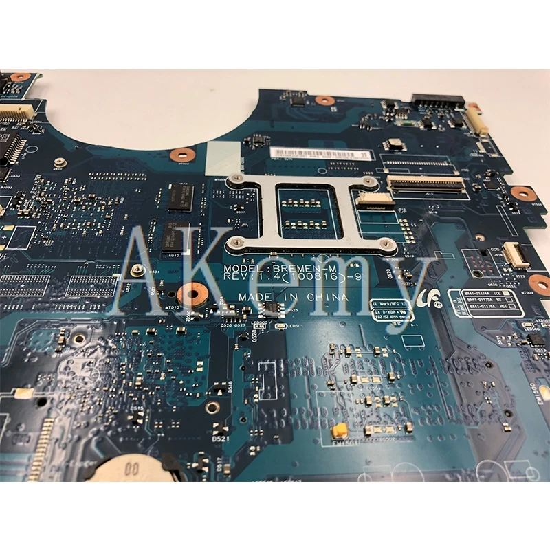 

For Samsung NP-R580 R580 Laptop motherboard HM55 DDR3 GT310M graphic R580 mainboard motherboard BREMEN-M BA92-06132A BA92-06132B