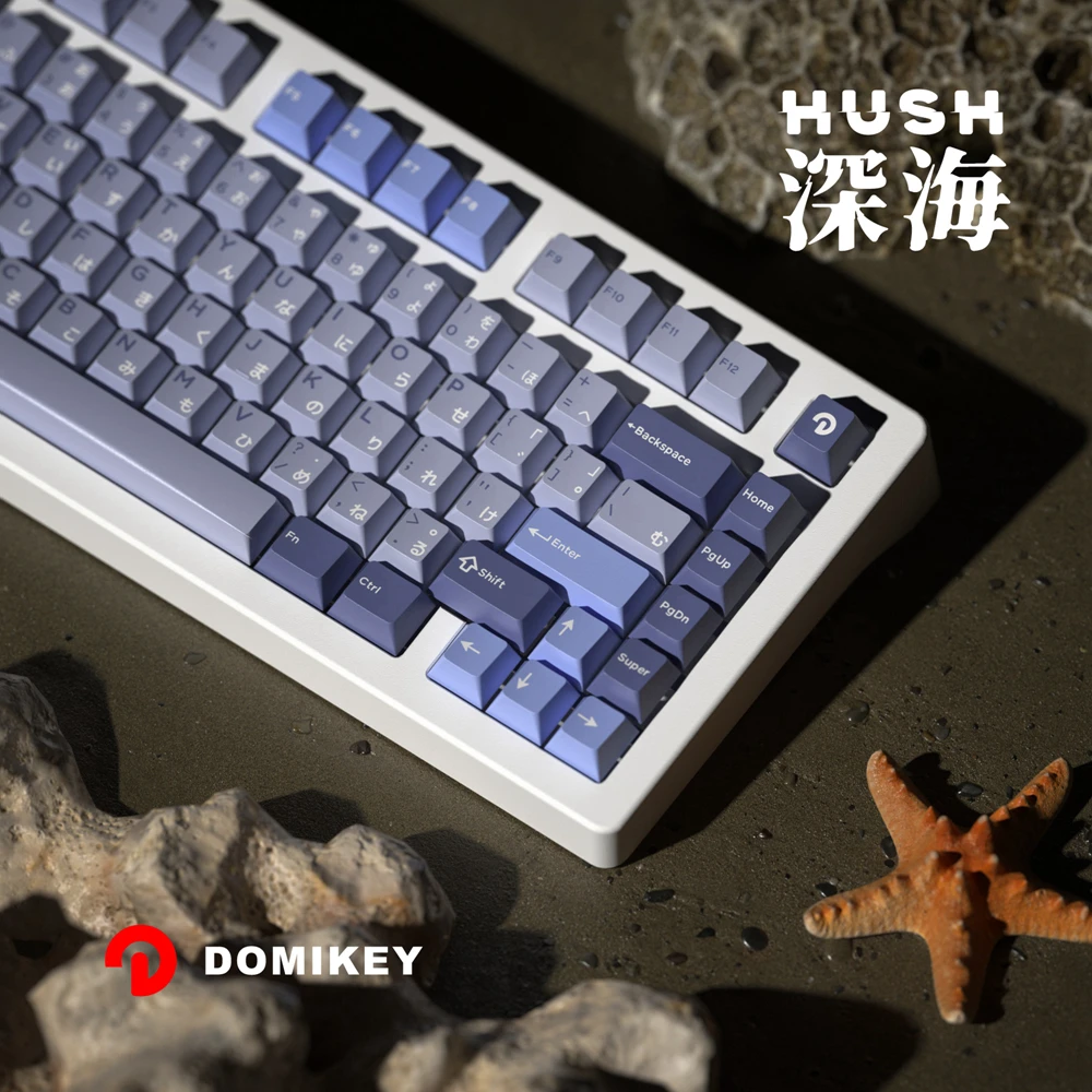 Domikey Hush Deep Sea Cherry Profile abs doubleshot колпачок для ключей фотопокера 87 104 xd64 xd68 xd84 BM60 BM65 BM68