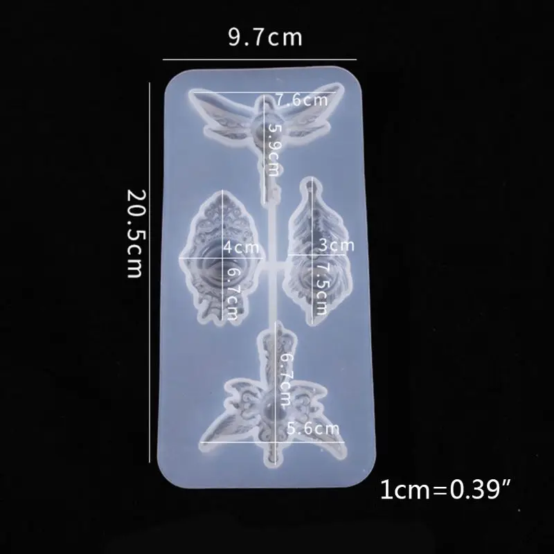 

1 Set Resin Crystal Epoxy Mold Devil's Eye Owl Semi-Three-dimensional Jewelry Casting Silicone Mould DIY Crafts Decorations Maki