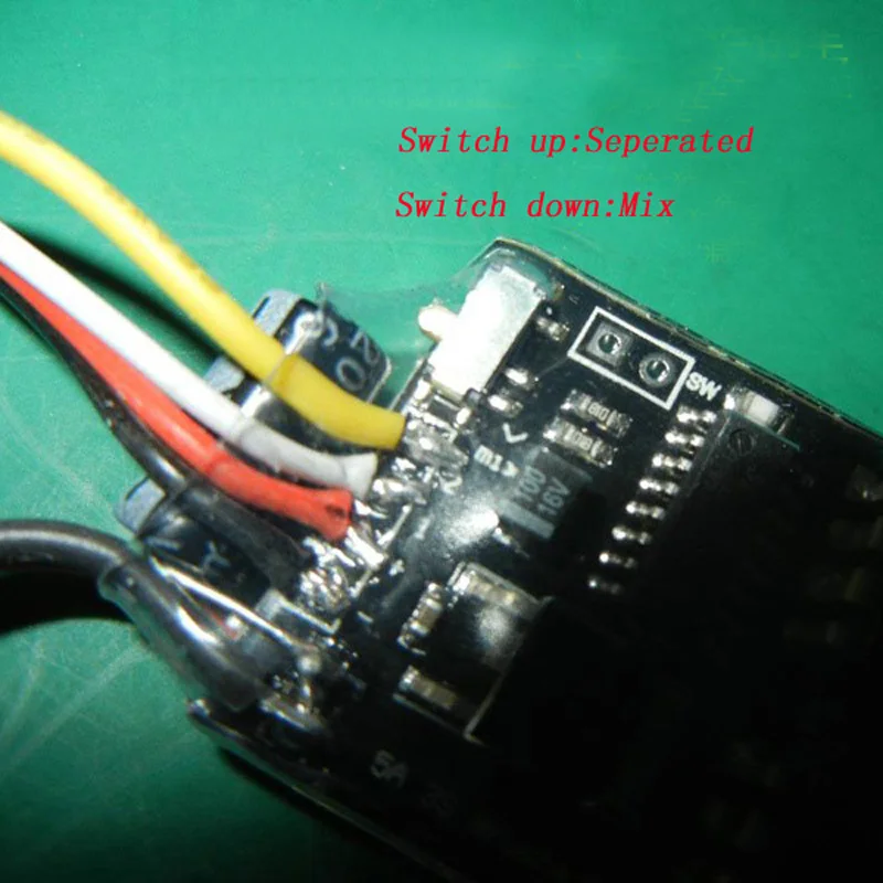 Двухсторонний матовый ESC для радиоуправляемых танков гусеничных дорожек 16/1