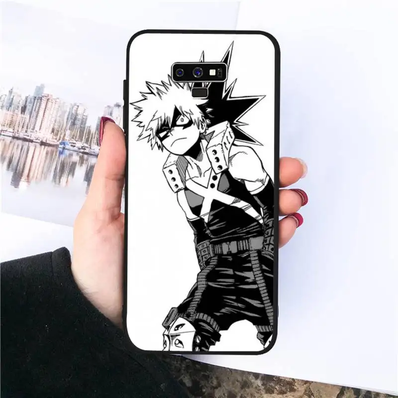

My hero academia anime Phone Case For Samsung S20 Ultra S7 edge S8 S9 S10 plus note9 10 20 A50 51 71
