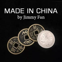 made in china by jimmy fan no cup magic tricks magic props coin magic gimmick magician toys classic magic show