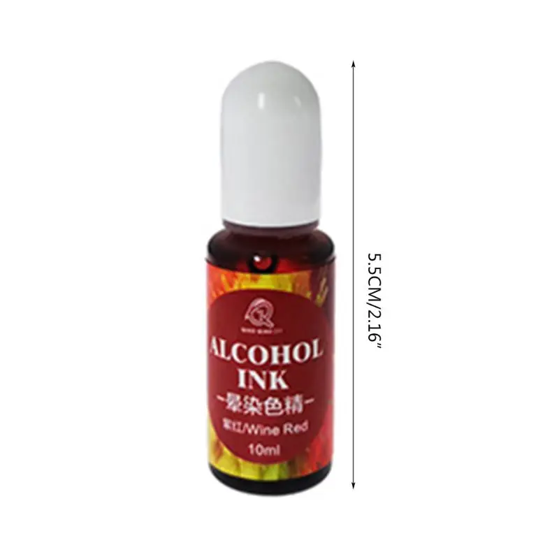 

6 Colors/Set Epoxy Pigment Liquid Colorant Dye Ink Diffusion Resin Jewelry DIY Making Crafts Accessory
