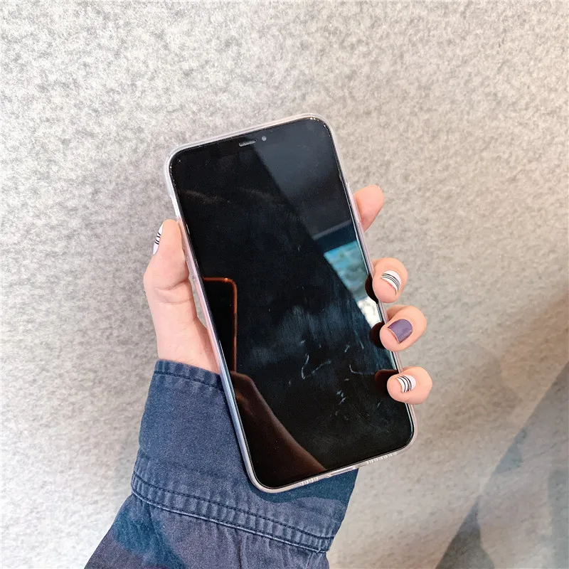 Прозрачная мягкая накладка на заднюю панель с изображением фруктов для Samsung A5 A8 A30