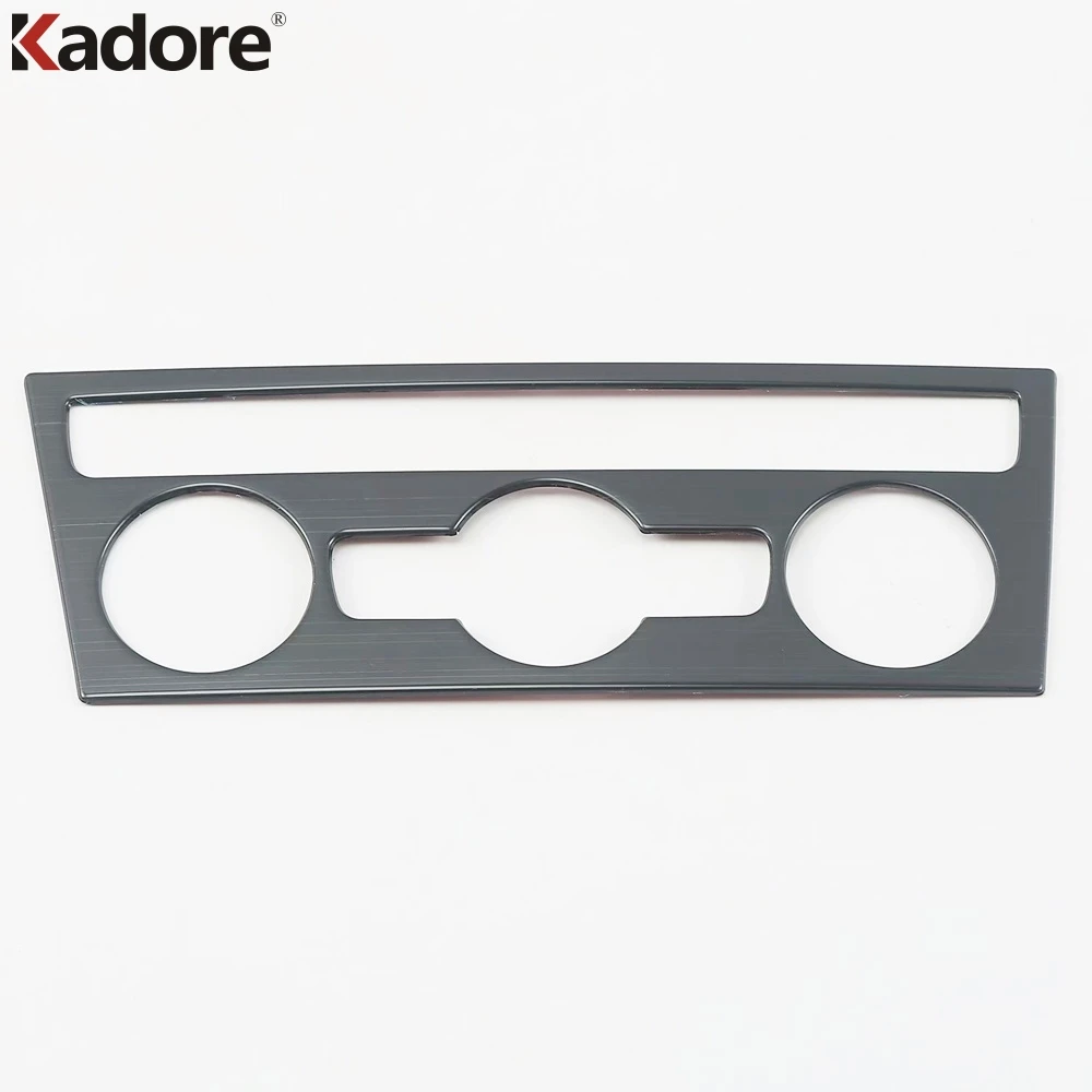 Панель переключателя кондиционера из углеродного волокна для Volkswagen VW T Roc TROC 2017 2018