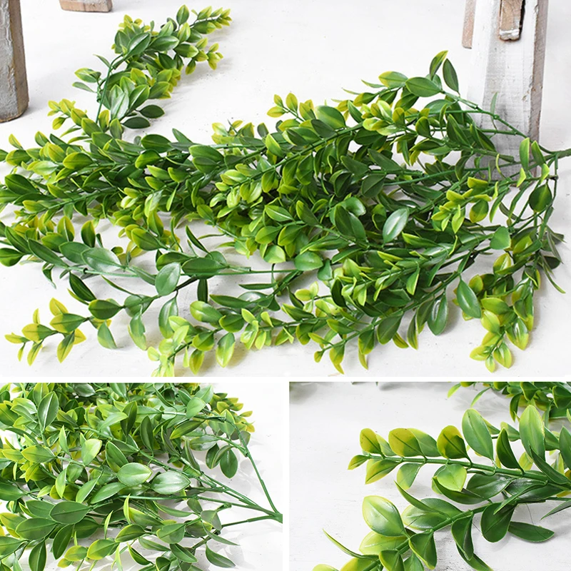 80cm Simulation Wall Hanging Artificial Plant Leaves String Home Decor Fake | Дом и сад