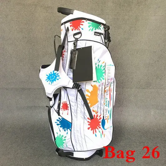 026 Япония легкий Caddy Кэдди носить отдельный стенд гольф мешок профессиональные стандартная Скоба мяч мешок - Цвет: 026