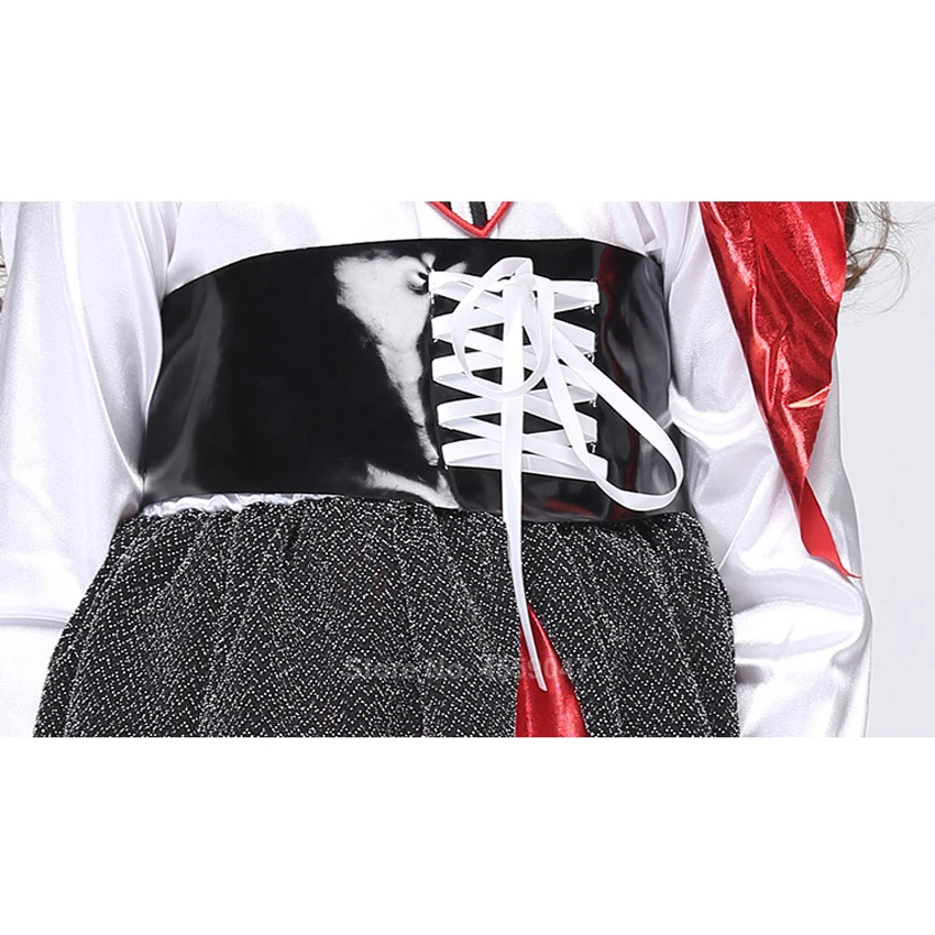 Платье пиратского костюма для девочек головной платок и пояс детский наружный