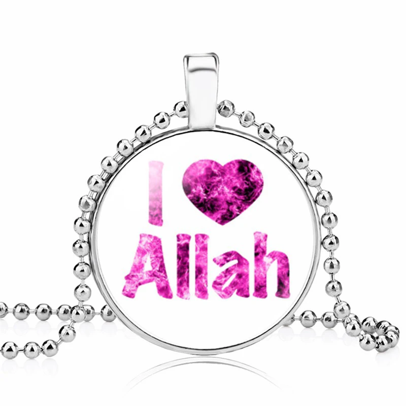 Ожерелье Бог Аллах для женщин и мужчин ювелирные изделия Ближний