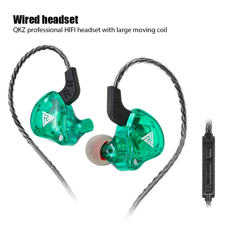 

Sports Wired Headphone In-ear Wire-controlled 3.5mm Phone Headset Heavy Bass with Microphone Earphone