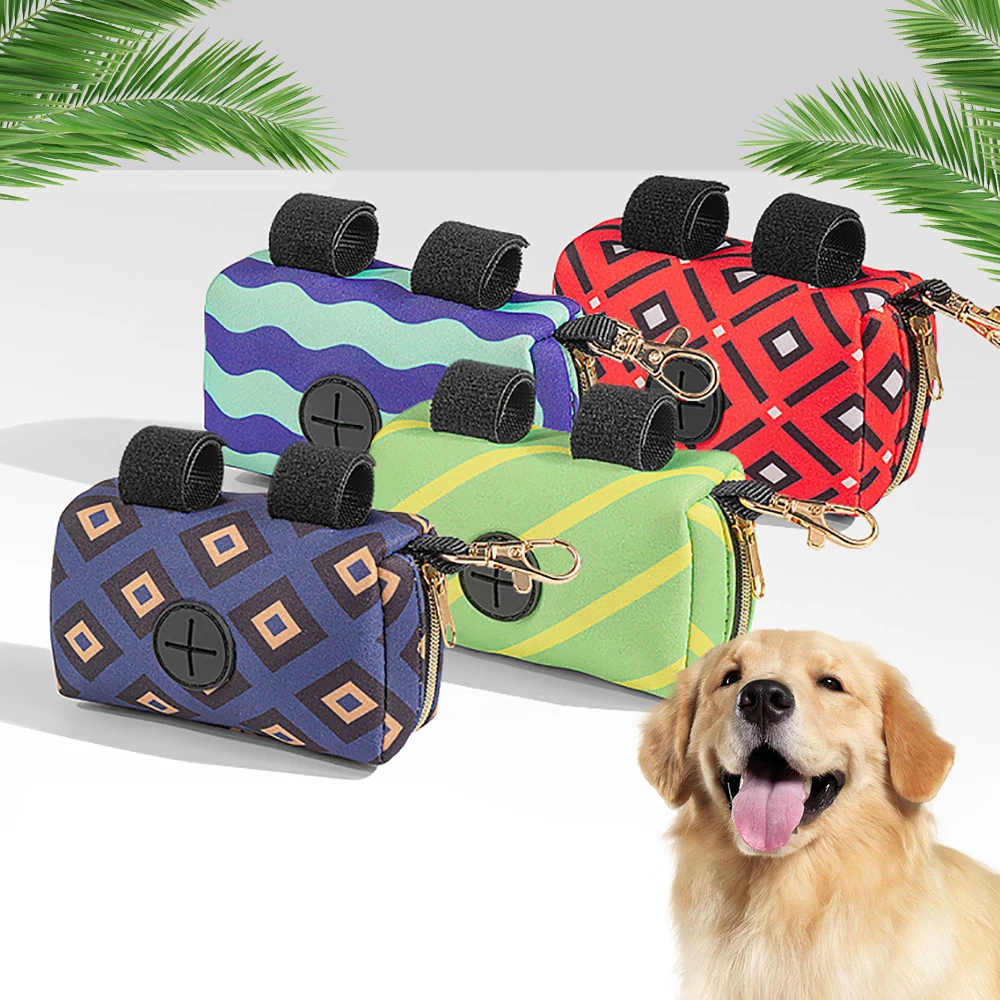 

Портативный диспенсер для пакетов для собак, уличный держатель для пакетов для домашних животных, щенков, кошек, мешок для хранения мусора, ...