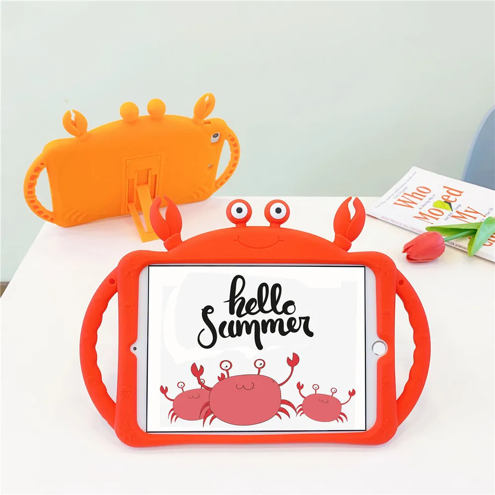 Детский безопасный мягкий чехол с регулируемой подставкой для iPad Mini 1/2/3 7 9 ''