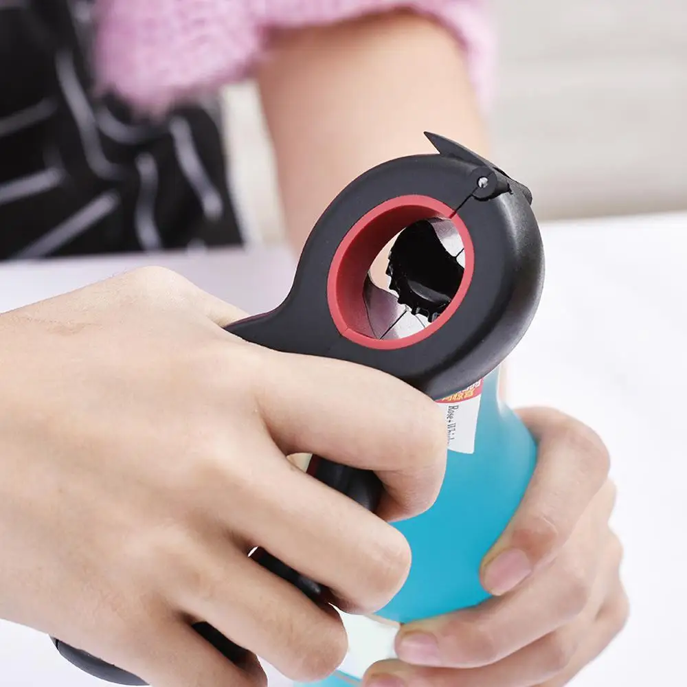 

6-in-1 Professional Portable Adjustable Manual Stainless Steel Jar Lid Opener Gripper Can Opener Kitchen supplies Accessories