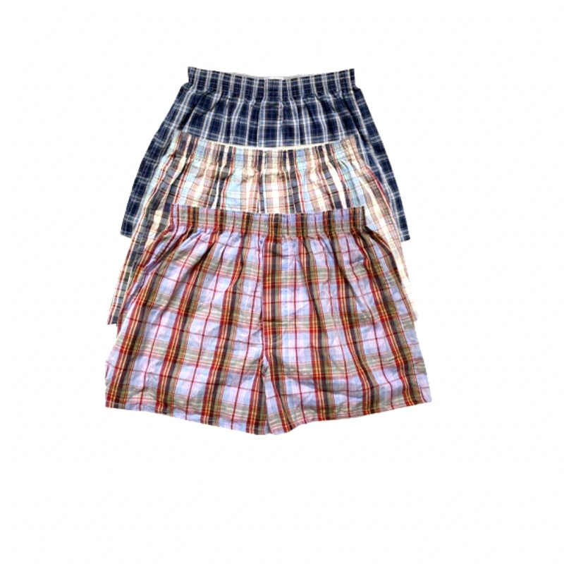 3 шт. мужские хлопковые трусы-боксеры |