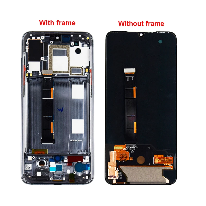 AMOLED для Xiaomi mi 9 mi 9 lcd дисплей кодирующий преобразователь сенсорного экрана в сборе для Xiaomi mi 9 lcd Замена с рамкой+ Инструменты