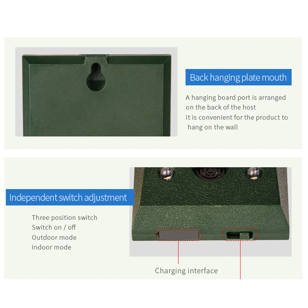 Солнечный ультразвуковой от крыс Отпугиватель москитов средство в помещении и