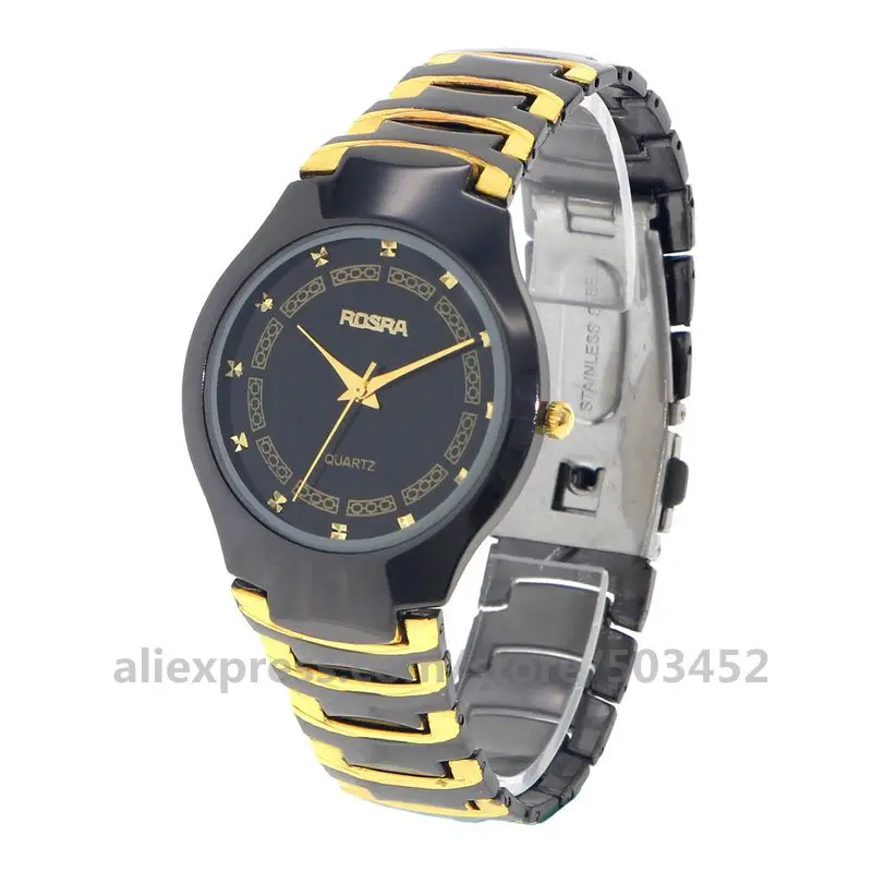 100 шт/партия ROSRA 599 часы циркониевые весы ремешок стальной ремень для мужчин