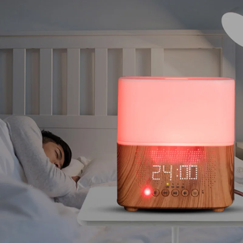 300 мл Многофункциональный Bluetooth Арома масло диффузор с будильником Ароматерапия