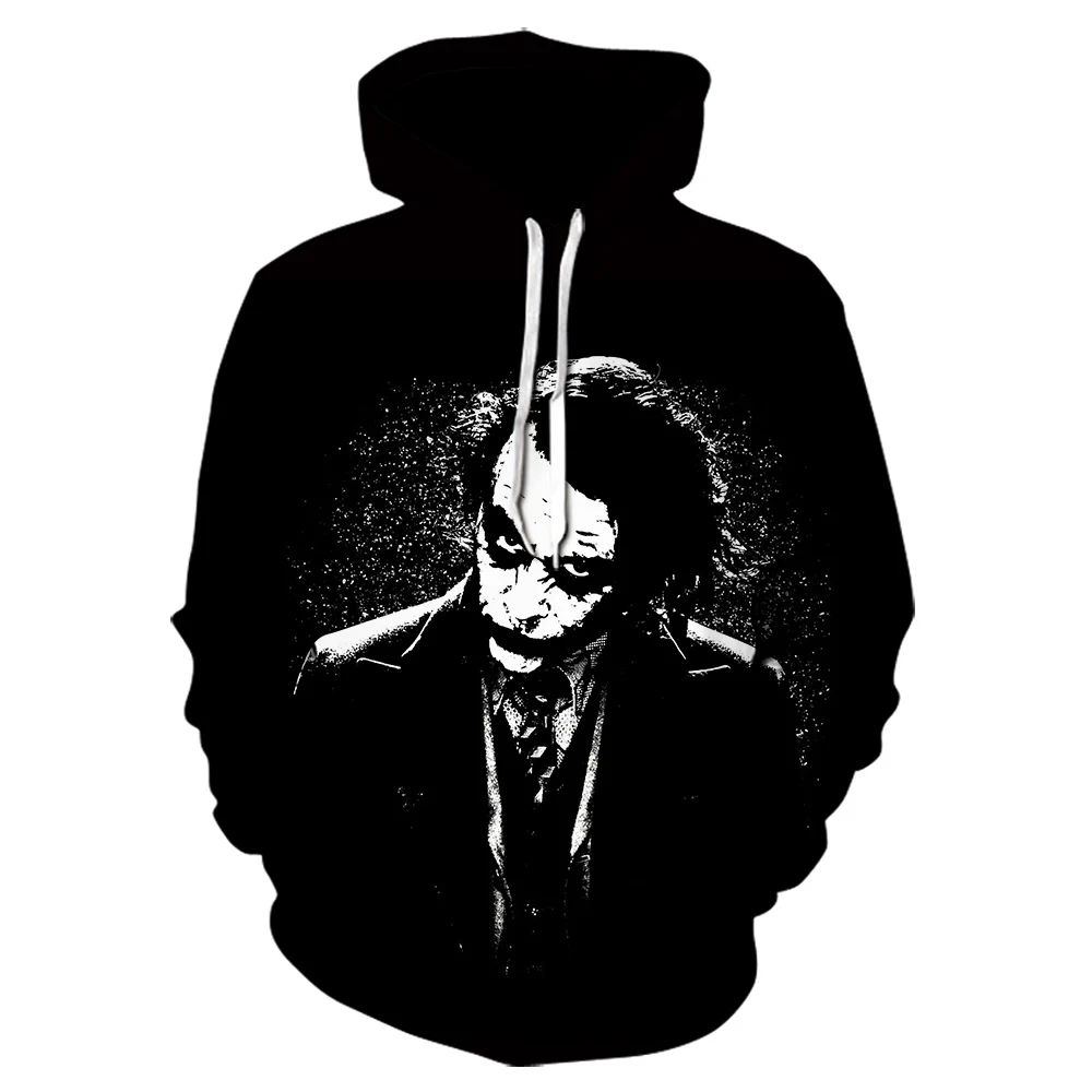 

2021 Anime Green hair Clown Hoodie 3D printed manga long sleeve streetwear Men/Women hoodies Joker sweatshirts Plus Size s-6xl