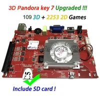 high definition 3d pandora 710 board home version 2362 in 1 pcb hdmi vga 110pcs 3d games for arcade game machine console