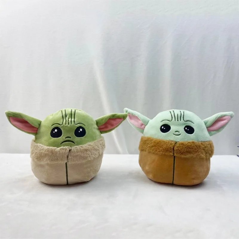 

Disney Star Wars Mandalorians Double-Sided Flip Reversible Baby Yoda doll kawaii DIY figures yoda Plushie Stuffed Toys Kids Gift