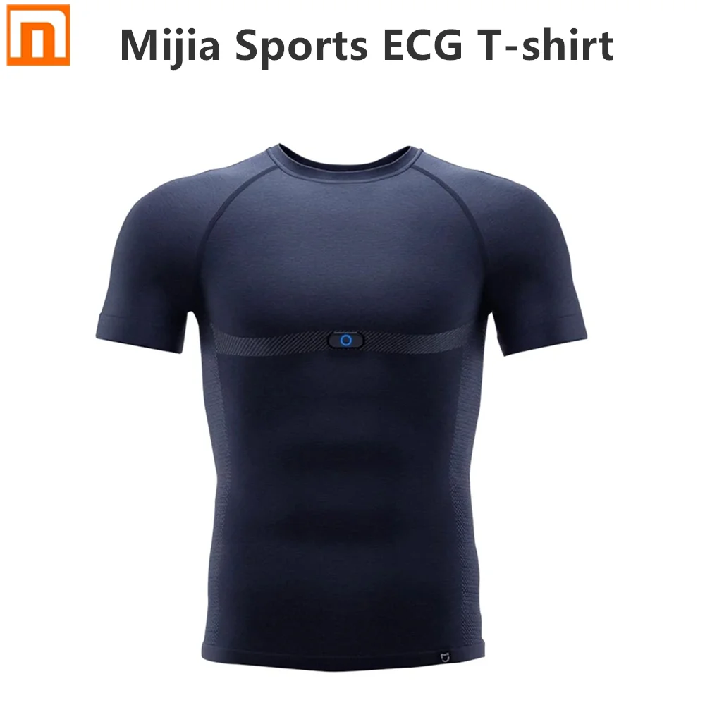 Спортивная футболка Xiaomi Mijia Smart ADI ECG чип мониторинг сердечного ритма усталость