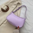 Женская кожаная сумка через плечо, однотонная винтажная сумка на молнии, сумка-мессенджер в стиле ретро