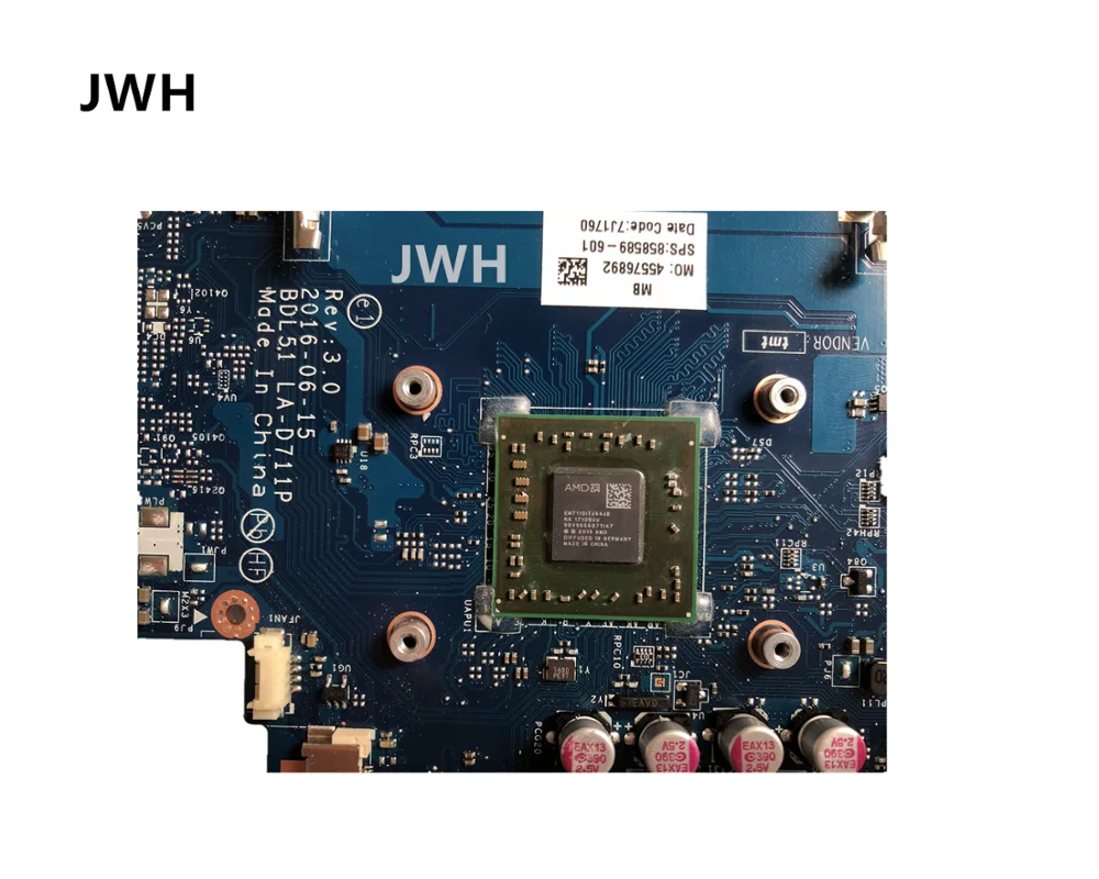 Материнская плата для HP 255 G5 E2 7110 858589 001 501 601 протестирована|Материнские платы