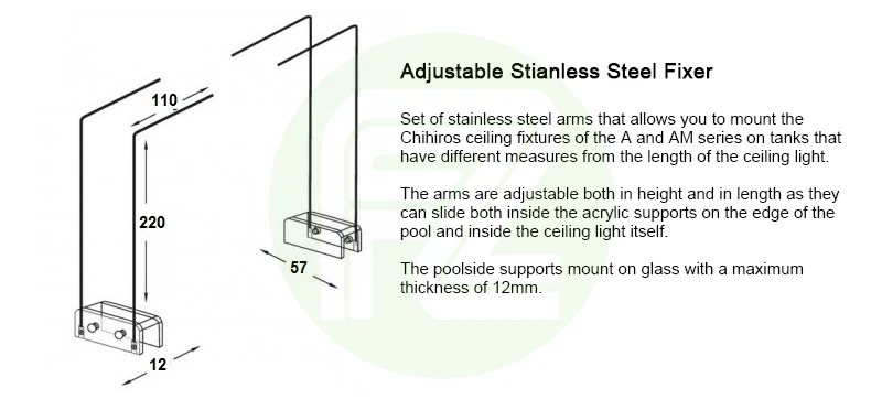Chihiros AM серия аквариум морской Светодиодный светильник ing светильник аквариум морской риф коралловый синий белый и яркость цвет регулируемый